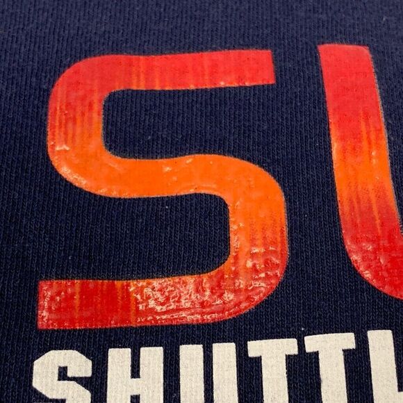 NASA SLE Graduate T Shirt Mens 2XL Space Shuttle Launch Experience 2011 Tee Blue - Picture 4 of 7